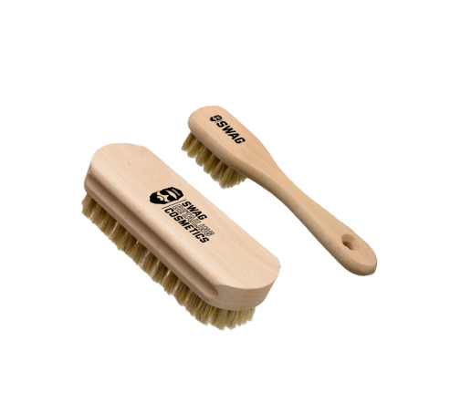 SWAG LEATHER BRUSH SET V2 | Szczoteczki do Skóry z Włosia Naturalnego