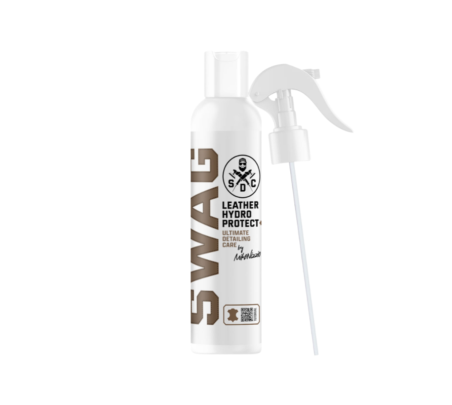 SWAG LEATHER HYDRO PROTECT 150ML  – Hydrofobowy Quick Detailer i Odżywka do Tapicerki Skórzanej