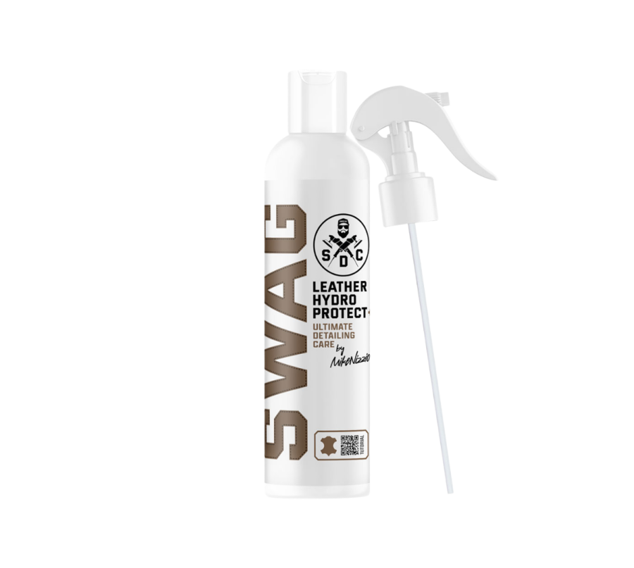 SWAG LEATHER HYDRO PROTECT 250ML  – Hydrofobowy Quick Detailer i Odżywka do Tapicerki Skórzanej