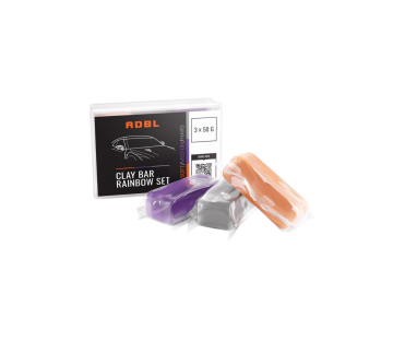 ADBL Clay Bar Rainbow Set 3x50g | Zestaw Trzech Glinek