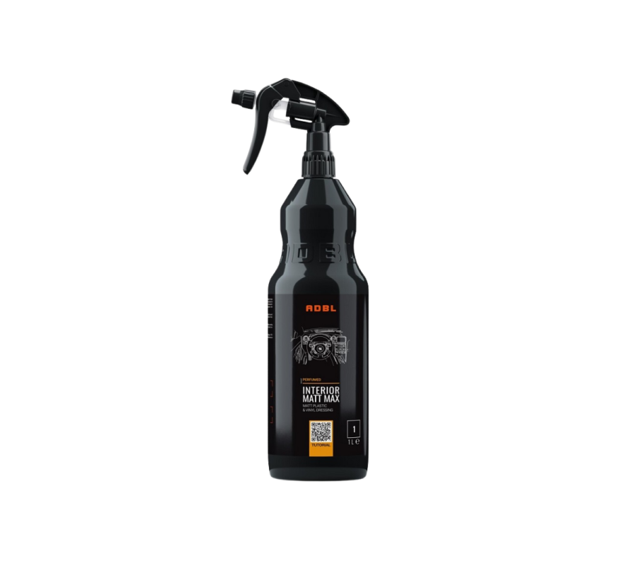 ADBL Interior Matt Max 1L – Matowy Dressing do Plastików, Tworzyw Sztucznych i Winylu