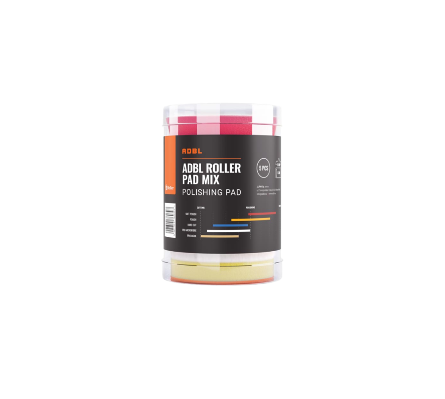 ADBL Roller Pad Mix DA50 5 szt. – Zestaw Padów Polerskich