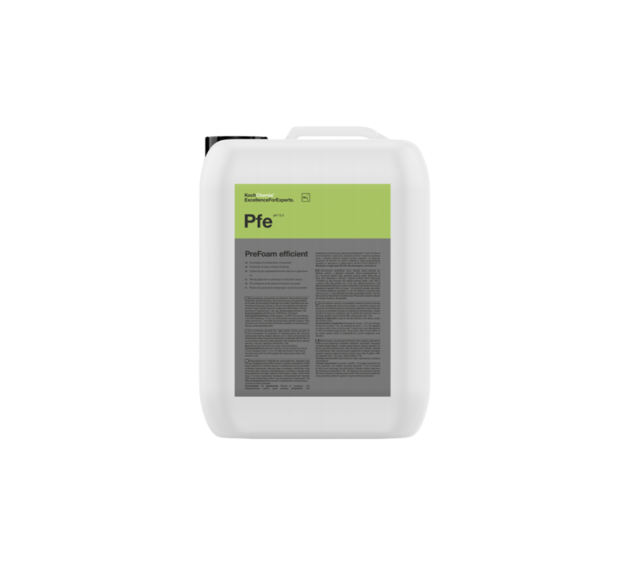 Koch Chemie Prefoam Efficient (Pfe) 5L – Piana do Mycia Wstępnego i Usuwania Owadów