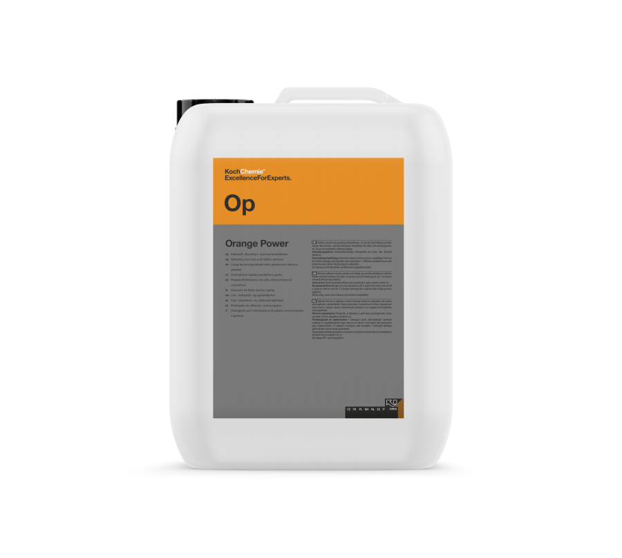 Koch Chemie Orange Power (Op) 10L – Specjalistyczny Zmywacz do Kleju, Żywicy i Gumy