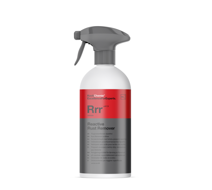 Koch Chemie Reactive Rust Remover (Rrr) 0,5L – Deironizer do Lakierów i Felg Koch Chemie Reactive Rust Remover (Rrr) 0,5L – Deironizer do Lakierów i Felg