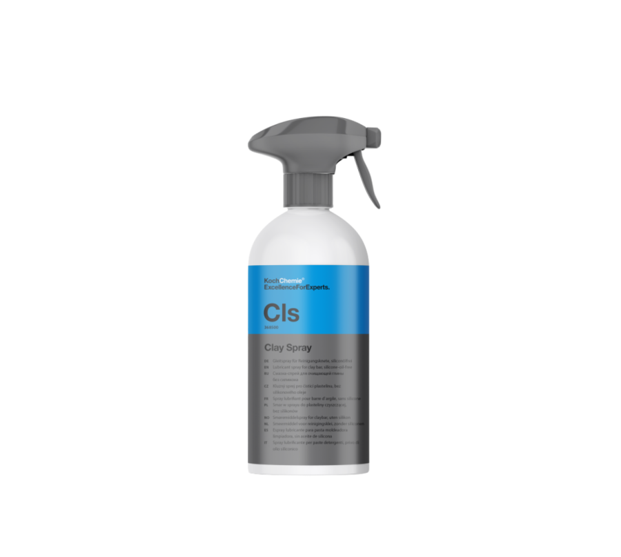 Koch Chemie Clay Spray (Cls) 0,5L – Lubrykant do Glinki i Gąbek Dekontaminacyjnych