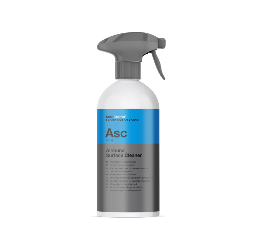 Koch Chemie Allround Surface Cleaner (Asc) 0,5L – Uniwersalny Środek do Czyszczenia Powierzchni
