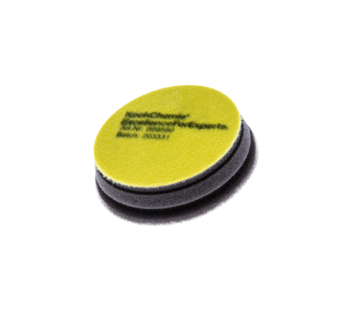 Koch Chemie Fine Cut Foam Pad Żółty 126MM| Pad Średnio Ścierny