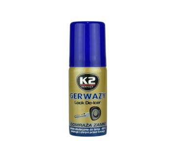 K2 Gerwazy Odmrażacz do Zamków 50ml | Działa do -60°C