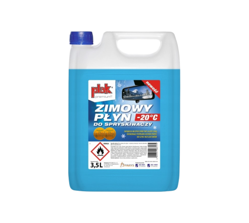 Plak Zimowy Płyn do Spryskiwaczy 3,5L -20°C Premium