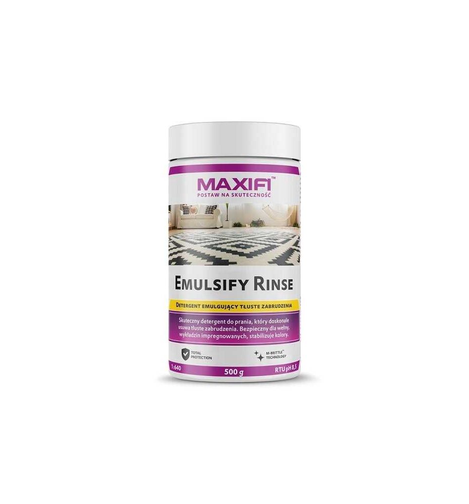 MaxiFi Emulsify Rinse 500g - Proszek do prania tapicerki materiałowej