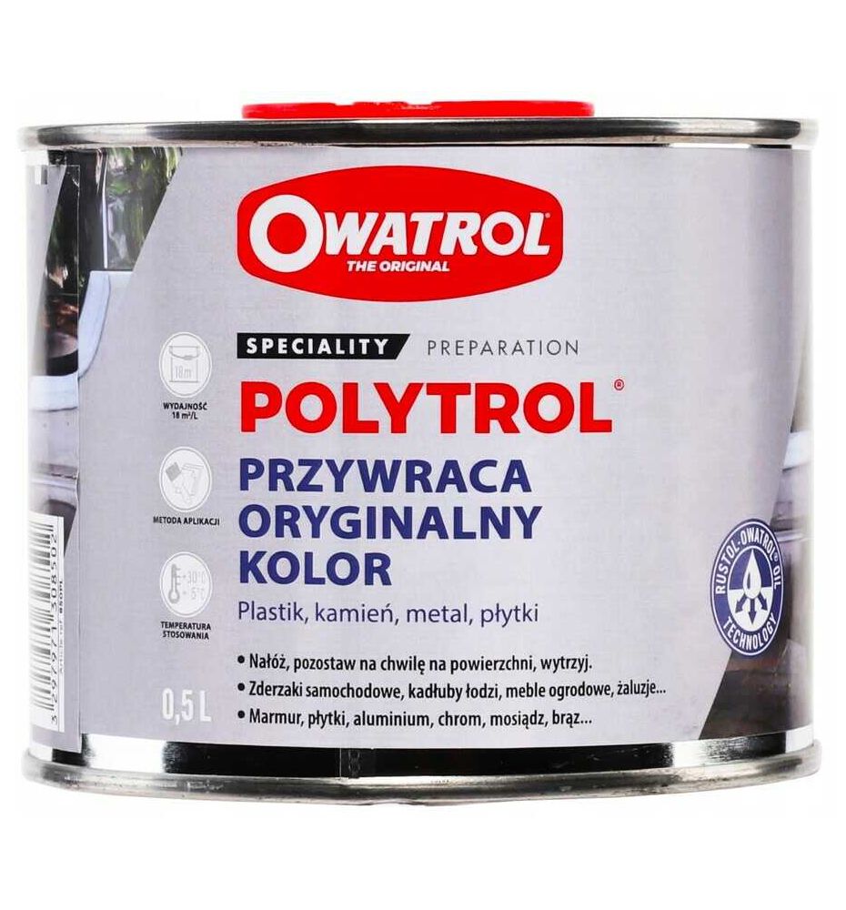 Owatrol Polytrol 500ml - Renowacja plastików